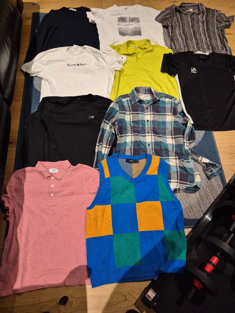 Mens mixed shirts (medium/large)