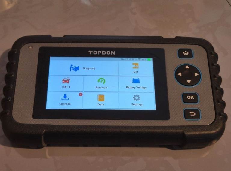 TOPDON ArtiDiag600 OBD2 Code Scanner Engine ABS SRS DPF Diagnostic