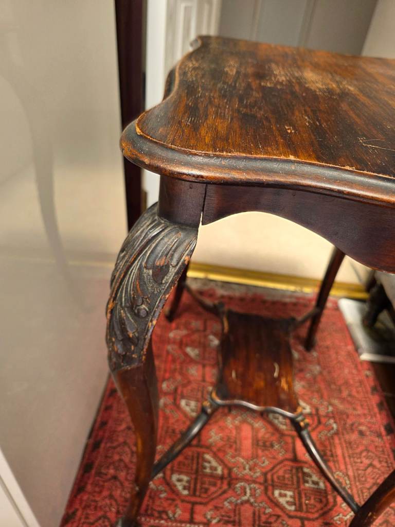 Small Wooden Side Table - Needs Some TLC