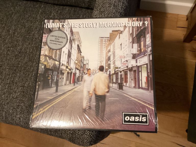 Oasis What The Story 25th Anniversary Limited Edition LP record NEW! 
