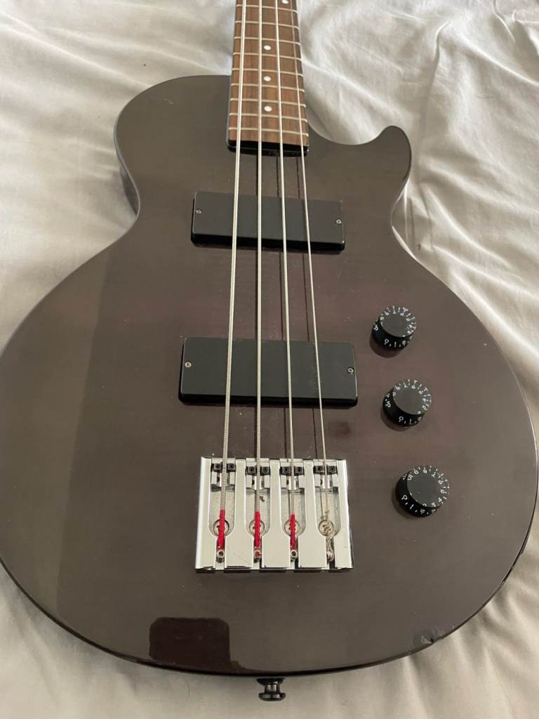 Epiphone Les Paul Special Bass Trans Black 2010 