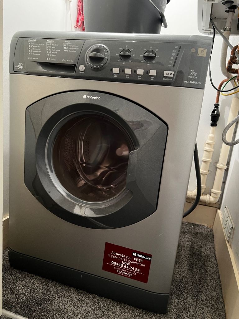 Hotpoint Washer Dryer 2-in-1 Washing Machine Tumble Dryer 