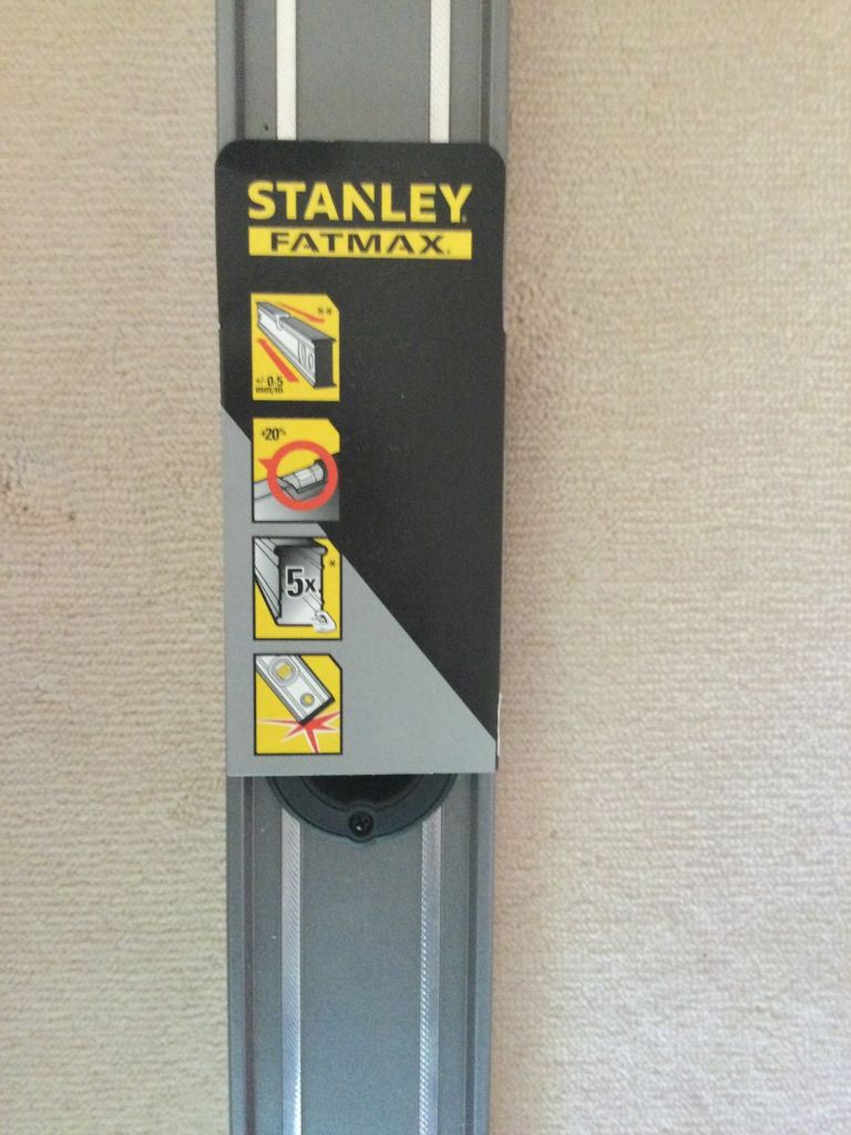 Stanley Fatmax 200 cm Long Spirit Level – Condition brand new 