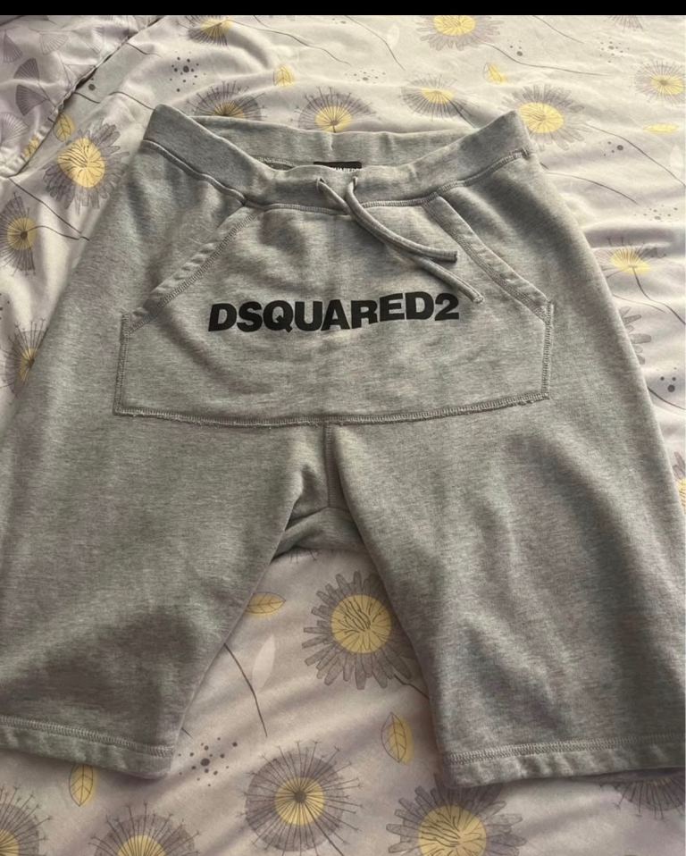 Boys grey shorts dsquared2 age 16