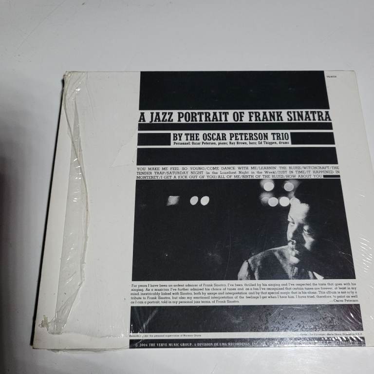 NEW SEALED  / THE OSCAR PETERSON TRIO - A Jazz Portrait Of Frank Sinatra CD aa21