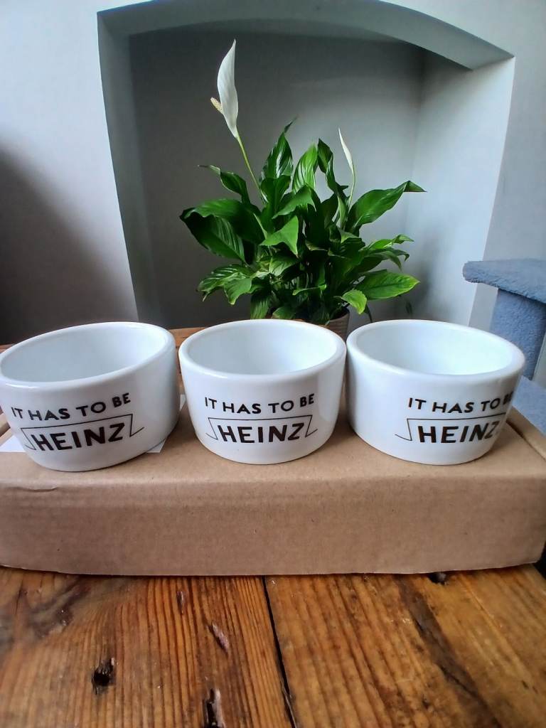 Set of 3 Heinz Ceramic Bowls – 'It Has To Be Heinz'