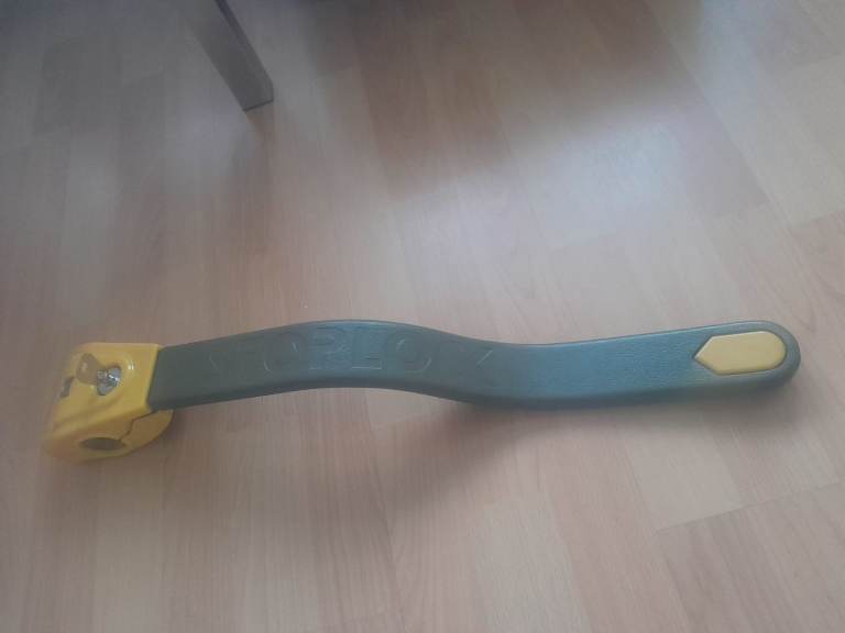 Car steel steering wheel lock