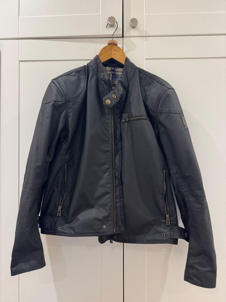 Belstaff Ariel Motorcycle Jacket (L/Black)