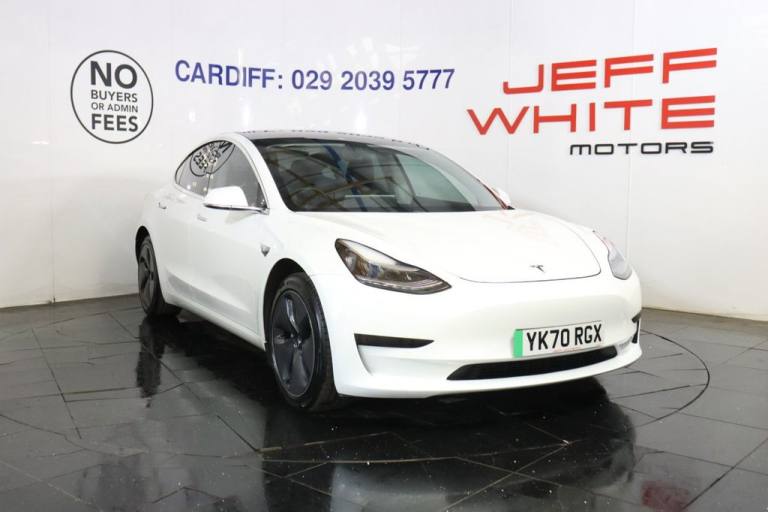 2020 Tesla Model 3 Standard Range Plus 4dr Auto RWD (PAN ROOF, FULL LEATHER) Saloon ELECTRIC Auto...