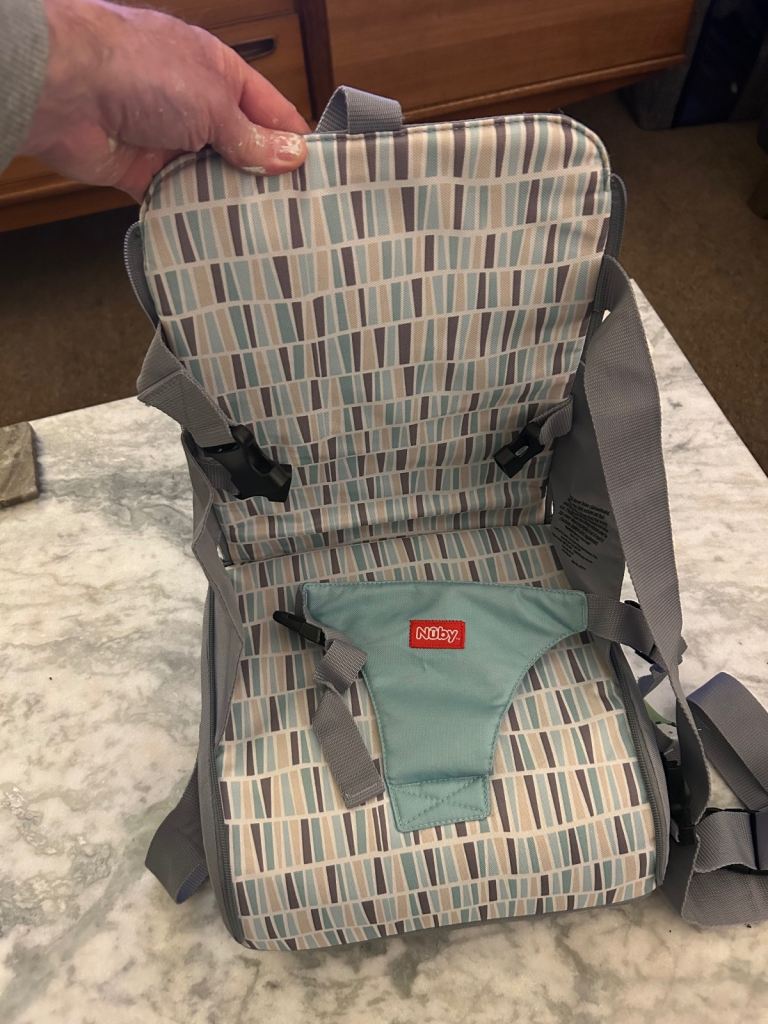 Nuby travel  booster seat