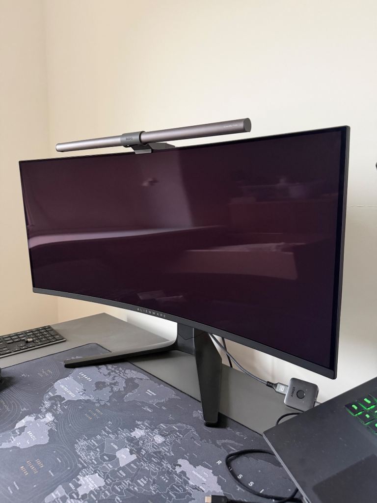 Alienware 34” curved ultra-wide monitor 