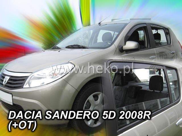 DACIA Sandero / Stepway - TEAM HEKO Wind deflectors