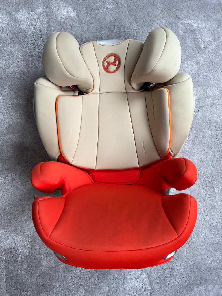 USED :  Very Good Condition : Cybex Solution Q3-Fix Plus Car Seat - Autumn Gold