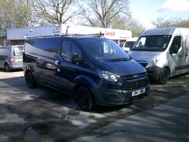 Ford Transit Custom 2.2 TDCi,2014,14 REG,BLUE,ONLY 83,000 MILES,1 COUNCIL OWNER