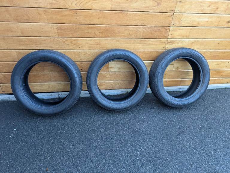 3 x Bridgestone Turanza 225 55 19 tyres