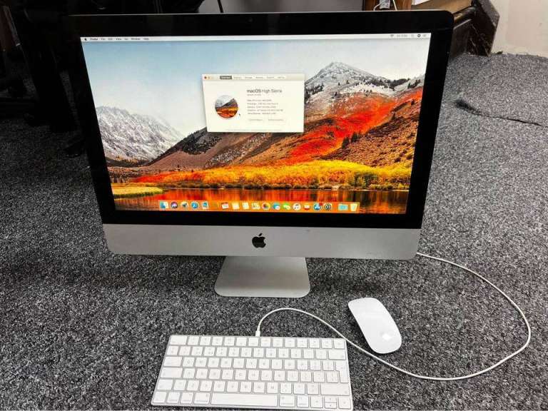21.5" Mid 2010 imac 8gb 240gb ssd