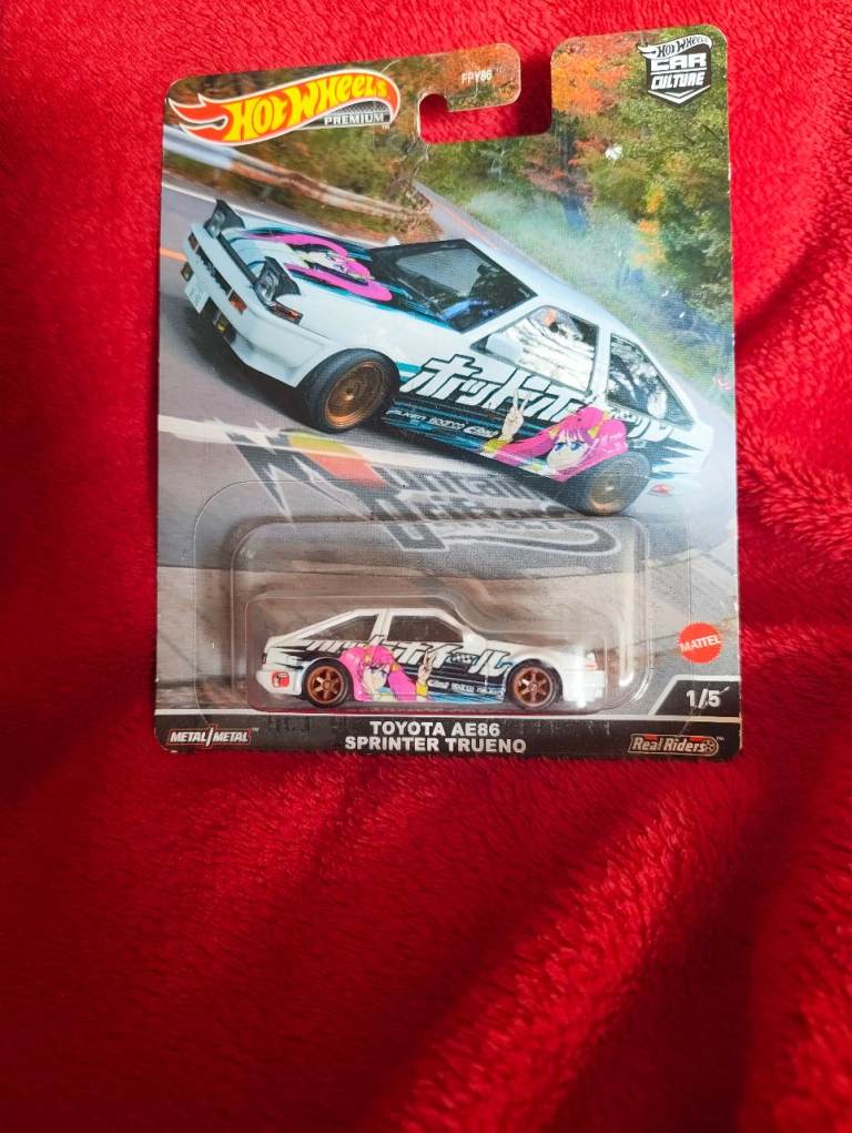 Hot Wheels Toyota AE86 Sprinter Trueno Premium