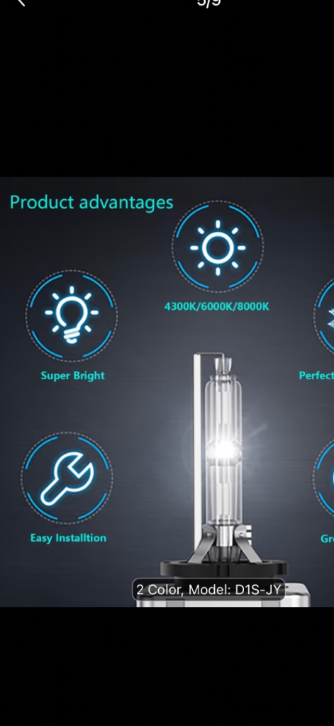 D1S-JY Xenon Bulbs - Super Bright Car Lights
