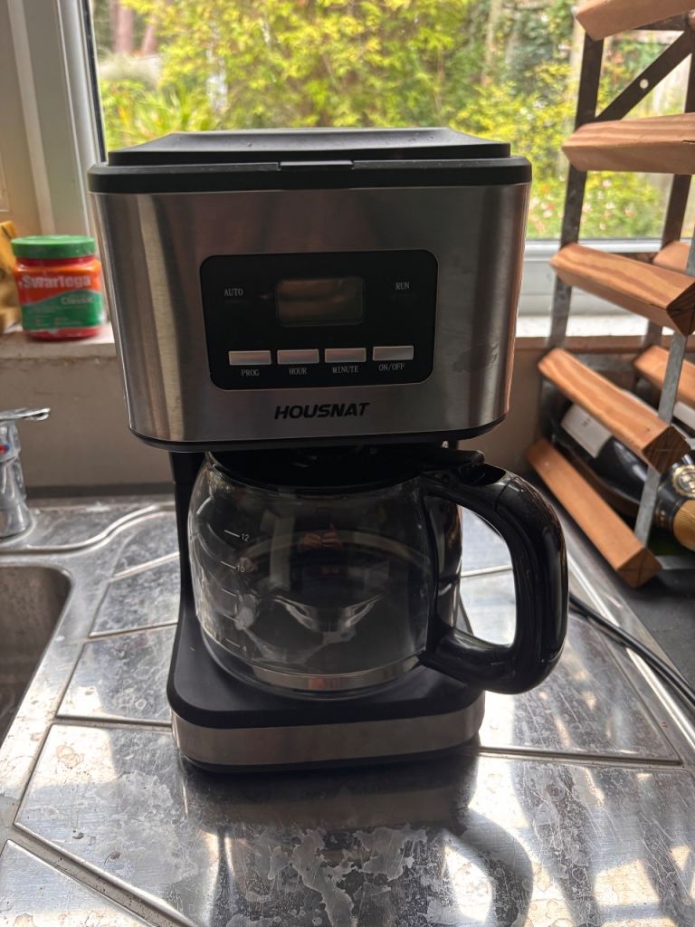 HOUSNAT Filter Coffee Machine with Timer – Good Condition