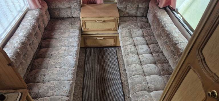 Set of front cushions for caravan motorhome camper boat, set of 10