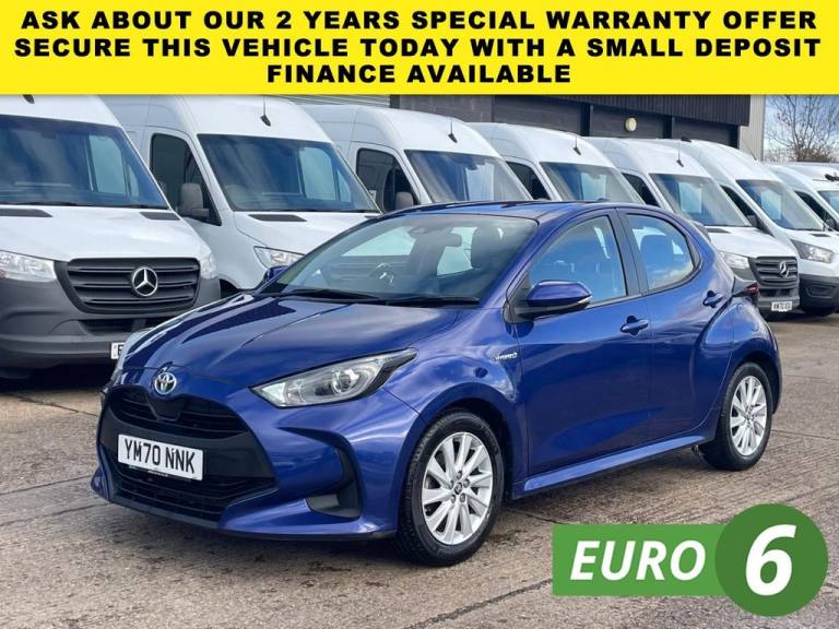 2021 70 TOYOTA YARIS 1.5 VVT-H ICON HATCHBACK 5DR PETROL HYBRID E-CVT 115BHP. EU
