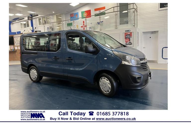 2017 Vauxhall Vivaro 2900 COMBI 1.6CDTI S/S ECOFLEX 95PS L1H1 SWB 9 SEAT MINIBUS (EURO 6) ------ ...