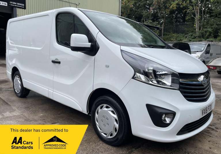 2018 Vauxhall Vivaro 1.6 CDTi 2900 Sportive L1 H1 Euro 6 5dr PANEL VAN Diesel Manual
