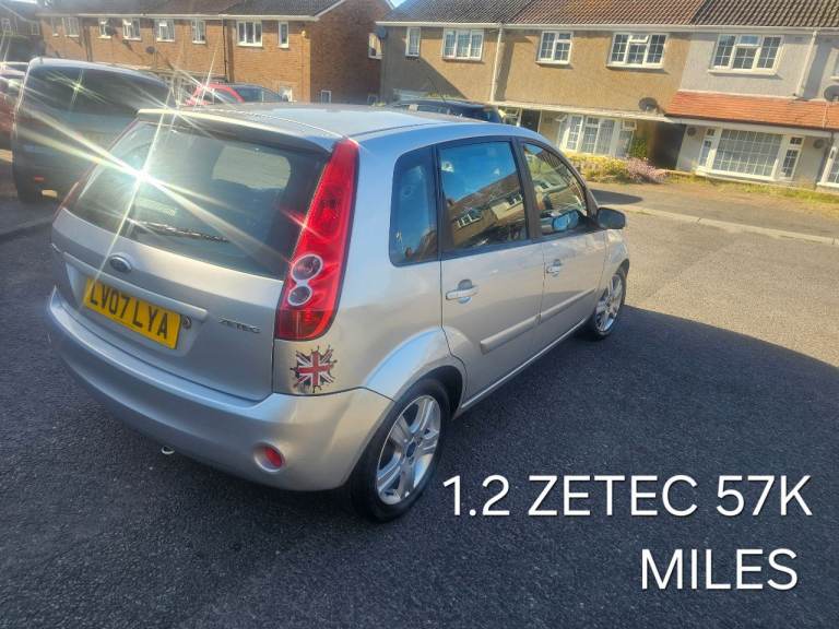 fiesta 1.2 LOW MILES 57K FULL SERV HIS 2 KEYS NEW CAMBELT LONG MOT DRIVES PERFEXT H.P.I CLEAR