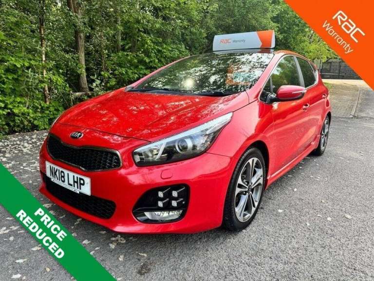 2018 Kia Ceed 1.6 CRDi GT-Line S Hatchback 5dr Diesel Manual Euro 6 (s/s) (134 bhp) Hatchback Die...