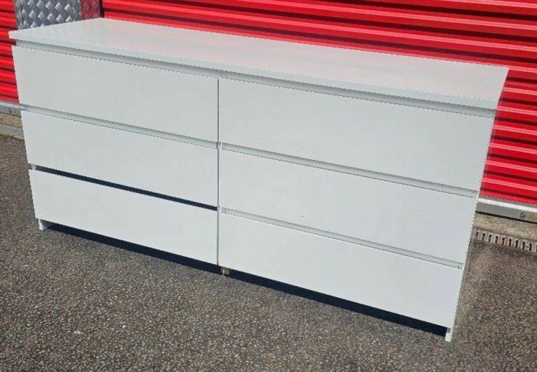 IKEA MALM CHEST OF DRAWERS 