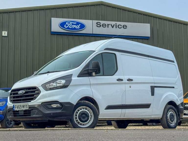 2020 Ford Transit Custom LWB L2H2 High Roof RARE AIR CON! 320 Leader Sensors EURO 6 Panel Van Die...