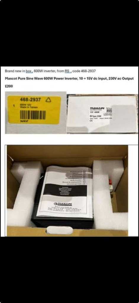 Power Inverter – New in Box