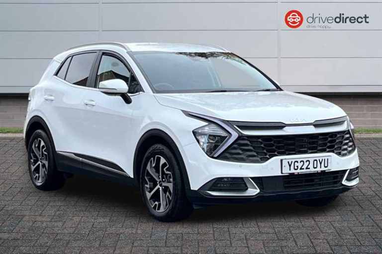 2022 Kia Sportage 1.6T GDi HEV 3 5dr Auto ESTATE PETROL/ELECTRIC Automatic