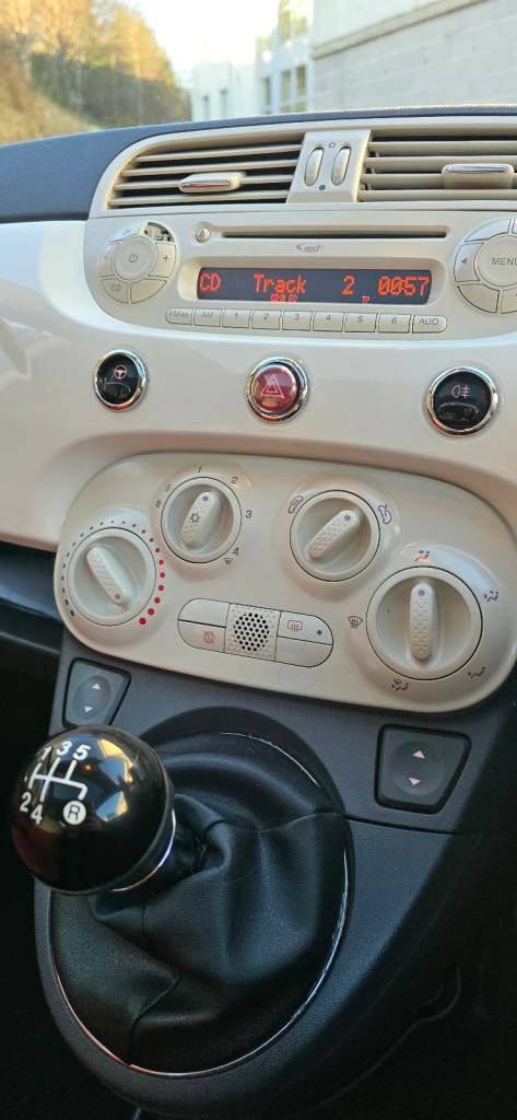 2012 FIAT 500 1.2 PETROL MANUAL > MOT 11 MARCH 2026 > MILEAGE 75K >  ULEZ-COMPLAINT