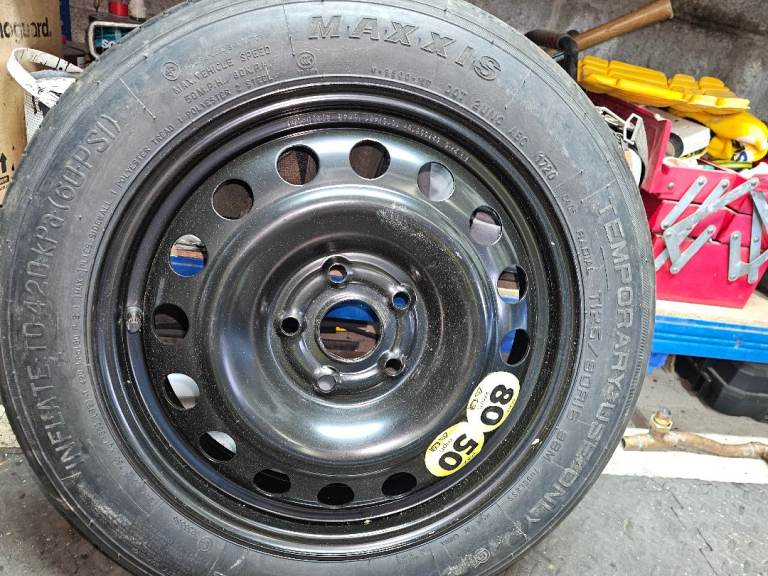 MG Electric spare wheel with tyre