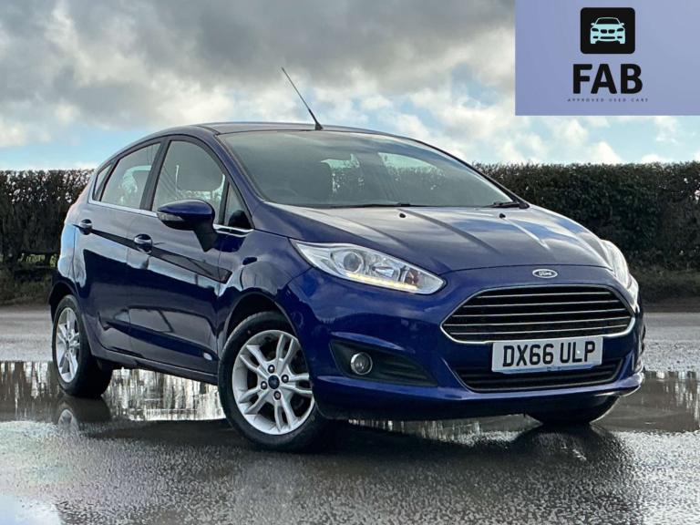 2016 Ford Fiesta 1.0 EcoBoost Zetec 5dr HATCHBACK PETROL Manual