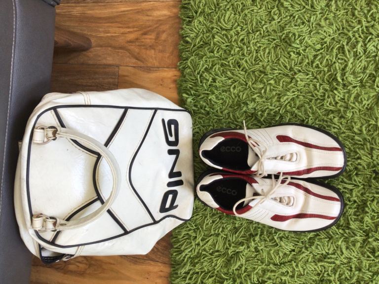 Ladies Golf irons, Driver and fairway woods,golf bag,golf shoes.