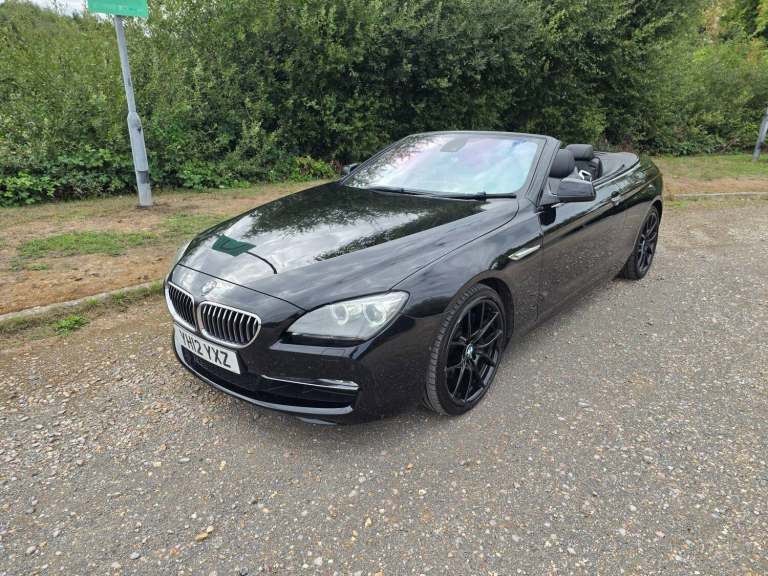 2012 BMW 6 Series 3.0 640i SE Convertible 2dr Petrol Auto Euro 5 (s/s) (320 ps) CONVERTIBLE Petro...