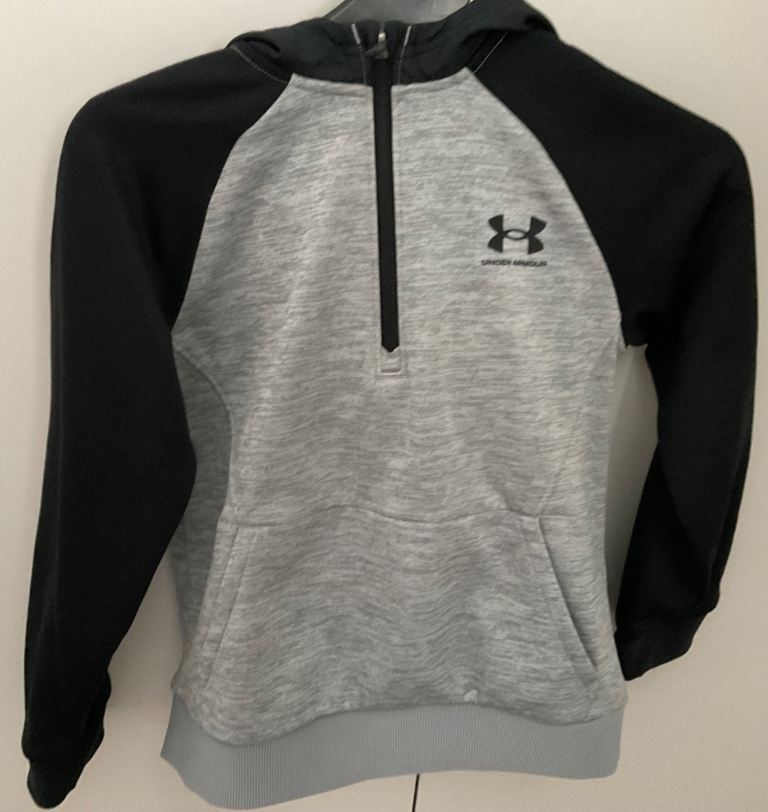 Kids Under Armour Grey Hoodie 30” Chest 