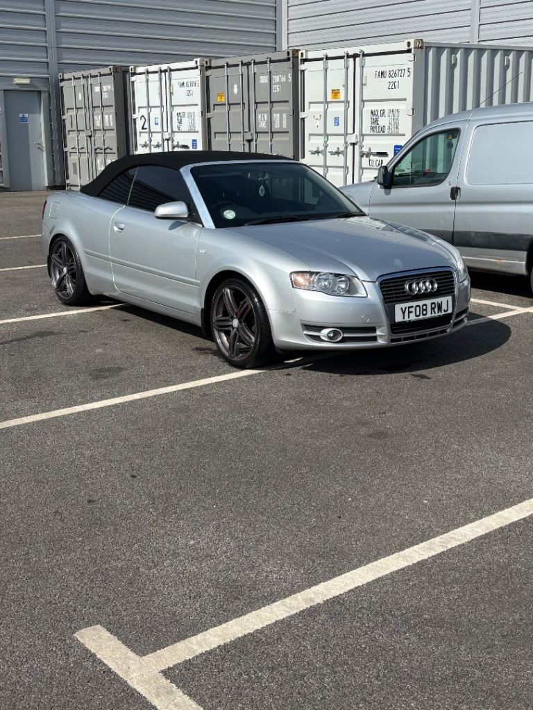 Audi, A4, Convertible, 2008, Manual, 1968 (cc), 2 doors