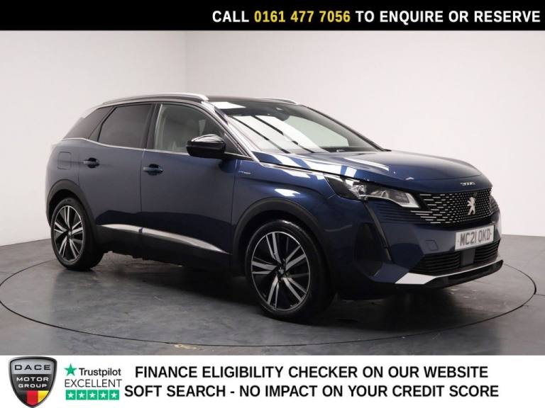 2021 Peugeot 3008 1.6 13.2kWh GT Premium SUV 5dr Petrol Plug-in Hybrid e-EAT Euro 6 (s/s) (22 HAT...