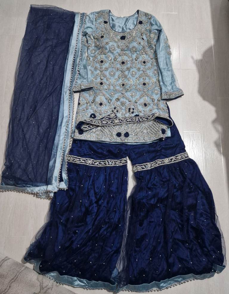 Girls asian wedding clothes small