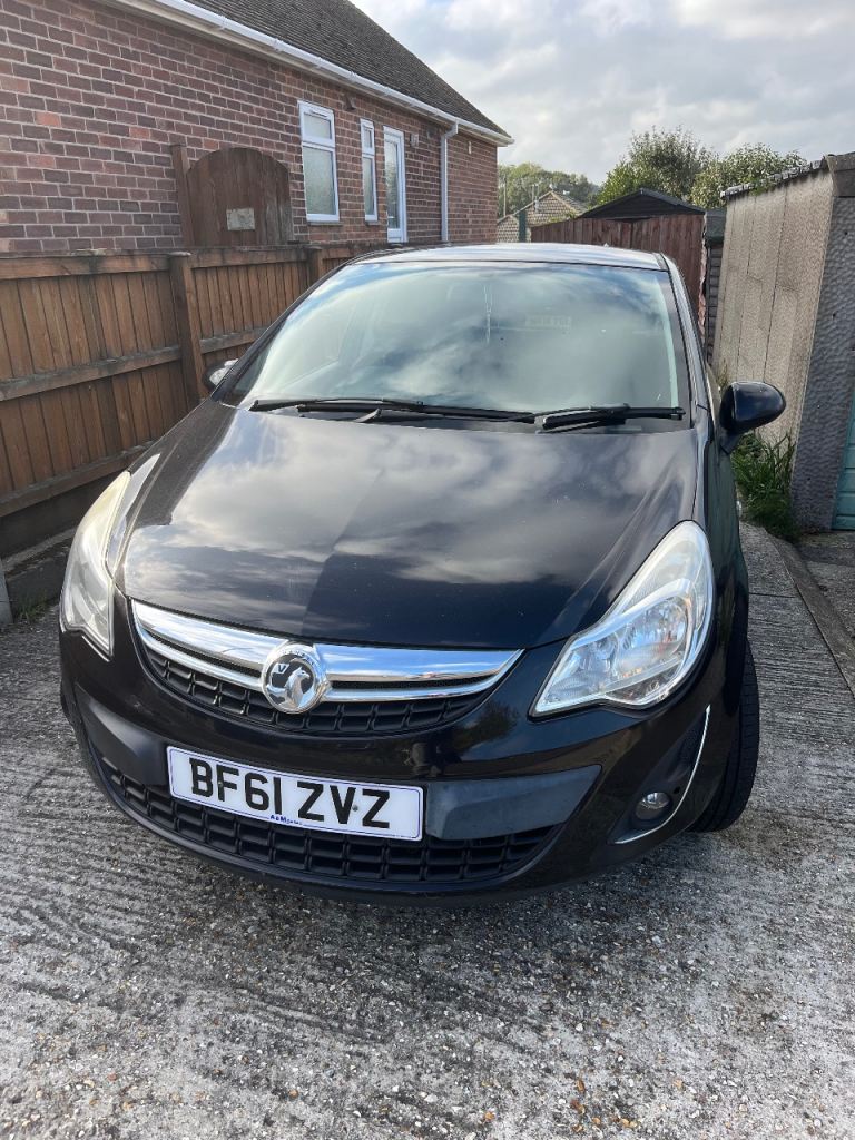 Vauxhall Corsa 2011, 1.2 petrol, black, 5 door, MOT Expired 