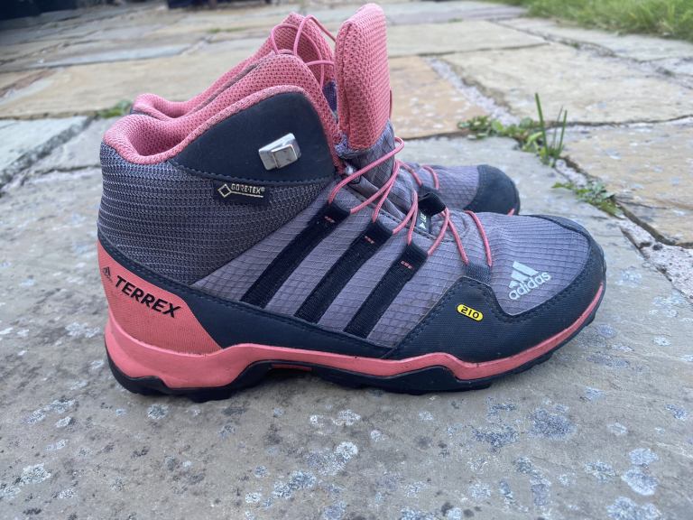 Waterproof walking boots for children (size 2.5)