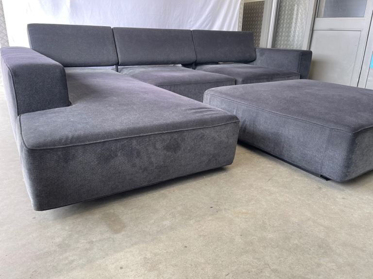 B&B Italia Andy Sectional Sofa + Ottoman | RRP £24,560