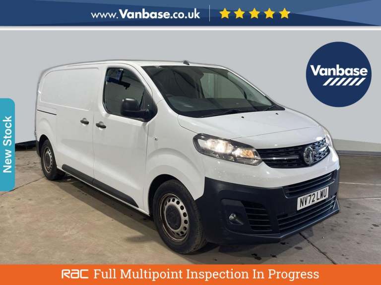 2022 Vauxhall Vivaro 1.5 Turbo D 2900 Dynamic Panel Van 6dr Diesel Manual L1 H1 Euro 6 (s/s) (10 ...