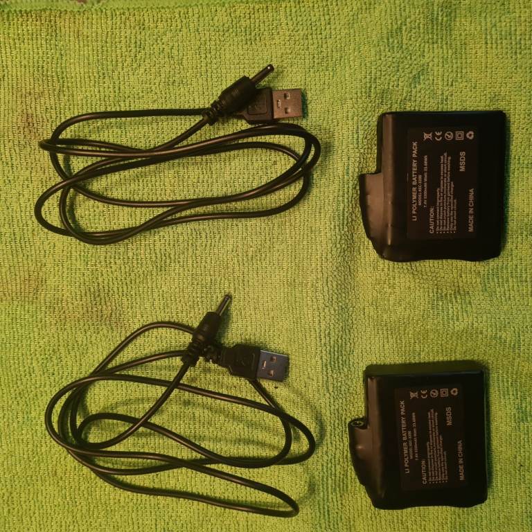 Heated gloves batteries