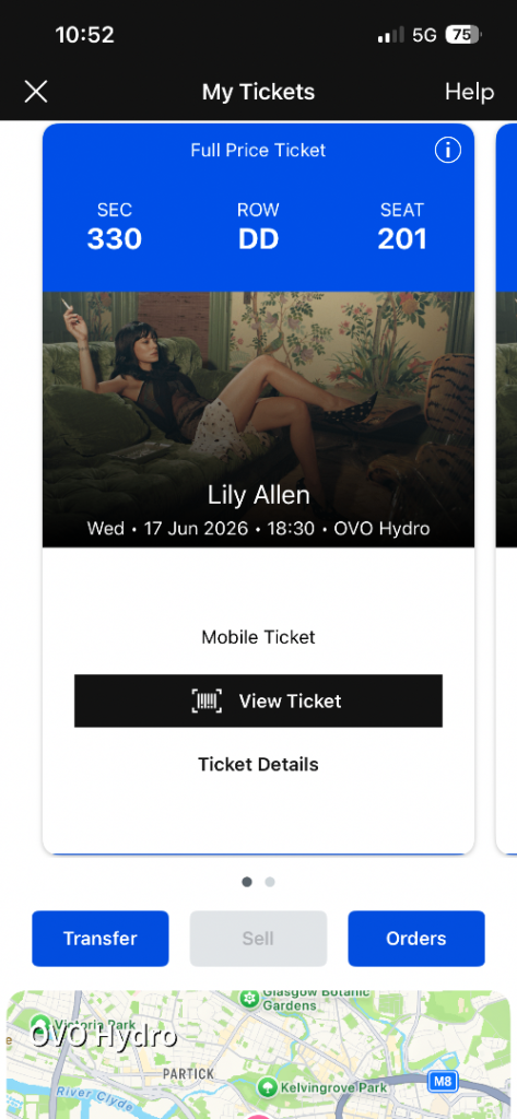 Lily allen tickets x2