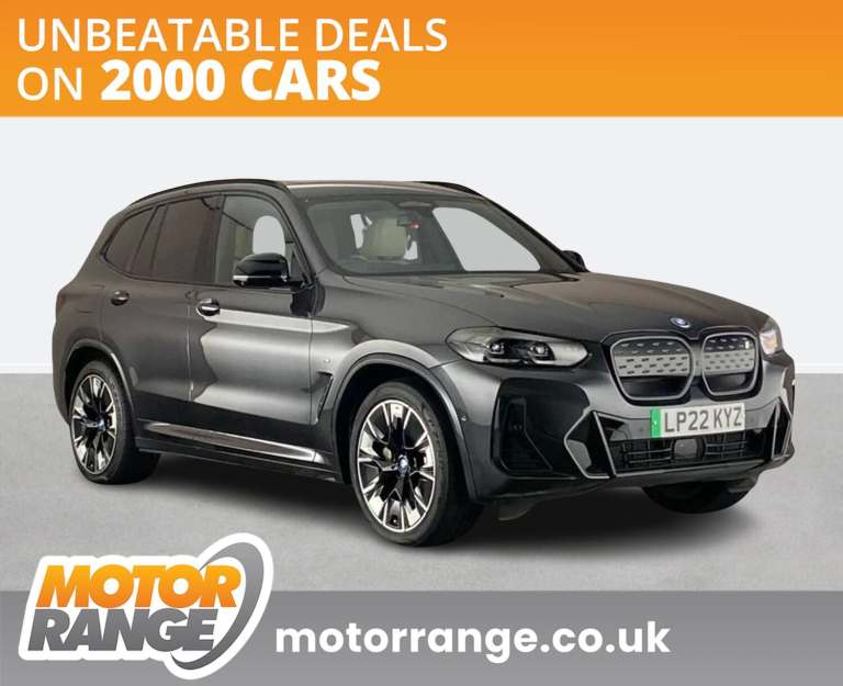 2022 BMW iX3 210kW M Sport Pro 80kWh 5dr Auto Crossover/SUV ELECTRIC Automatic