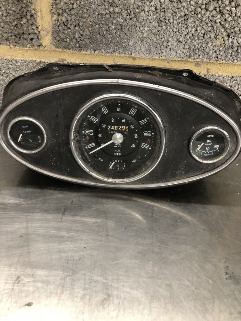 Mk2 mini binnacle with clocks 